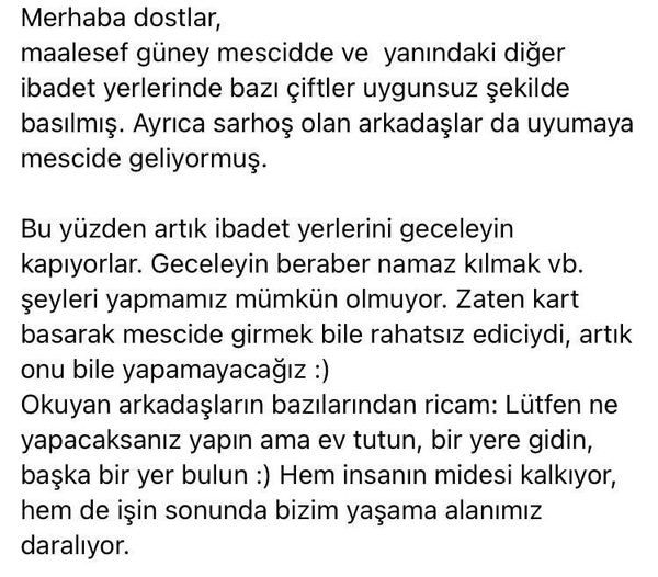Boğaziçi Üniversitesi'nde skandal olay! Mescitte ilişkiye girdiler - 2