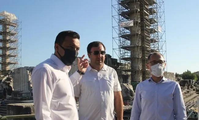 Aydın’da tarihi tapınakta 2300 yıl sonra bir ilk yaşanacak