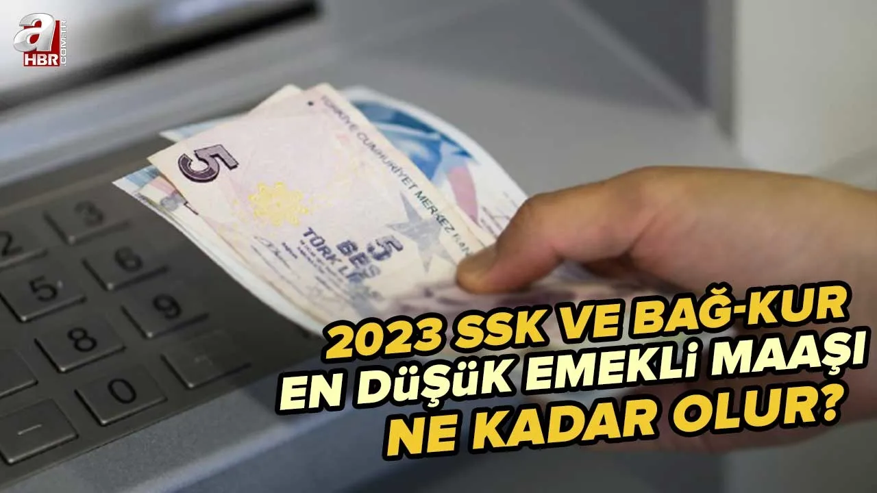 2023 en düşük emekli maaşı ne kadar artacak? 2023 SSK ve Bağ-kur emekli maaş zammı ne kadar olacak? Emekli maaş zammı tahminleri