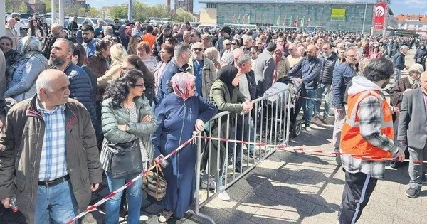Alman basınından seçim itirafı! Türkler kısıtlamaya rağmen akın akın oy vermeye gitti
