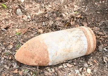 Tam 108 yıllık! Çanakkale Savaşları'ndan kalma top mermisi bulundu