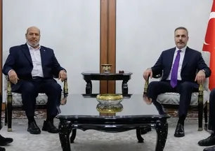 Ankara'da Gazze görüşmesi! Bakan Fidan Hamas yetkilileri ile bir araya geldi