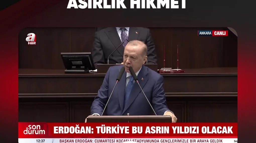 BAŞKAN ERDOĞAN'DAN ASIRLIK HİKMET
