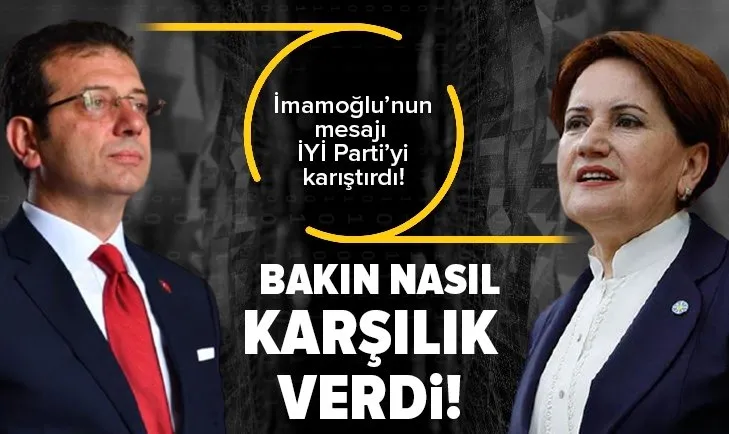 İmamoğlu’nun 8 Mart Kadınlar Günü mesajı İYİ Parti’yi karıştırdı! Meral Akşener rahatsız olmadı