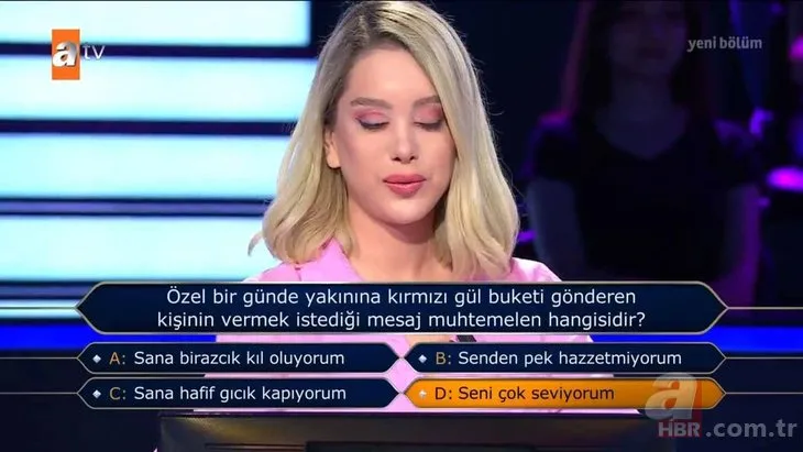 Milyoner'e damga vuran yarışmacı: Bu soruda elenmek marifet ister! ''Onur öğrencisi olarak mezun oldum'' dedi ama...