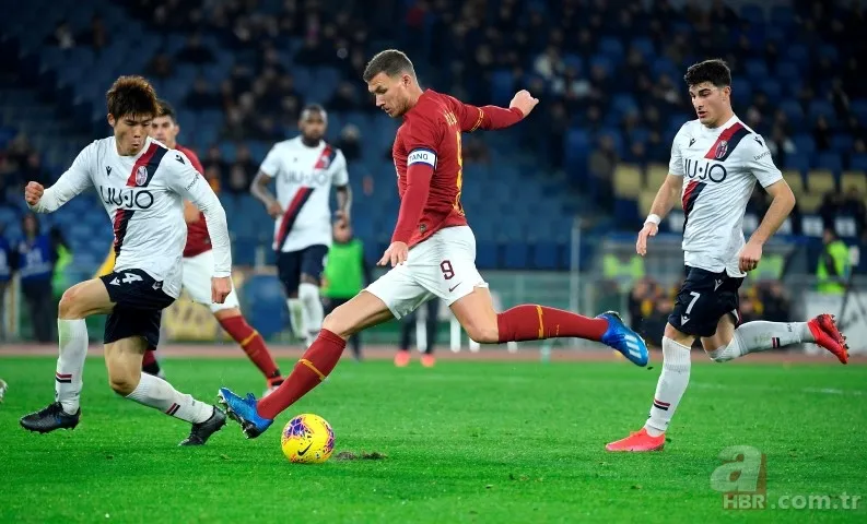 Roma'daki 5 gollü mücadelede Cengiz Ünder yıkıldı 8