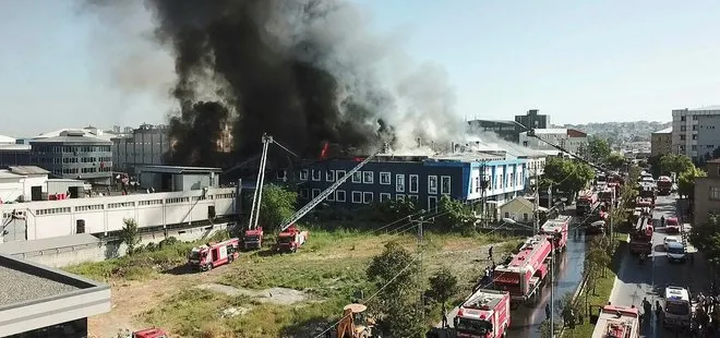 Son dakika: Arnavutköy’de fabrika’da yangın! Çok sayıda ekip sevk edildi