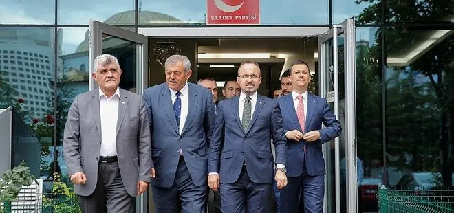 AK Parti’den Saadet Partisi’ne sürpriz ziyaret