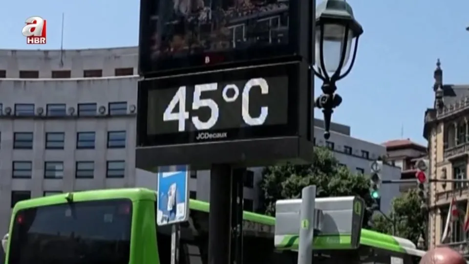 Avrupa’da sıcaklar rekor kırıyor!