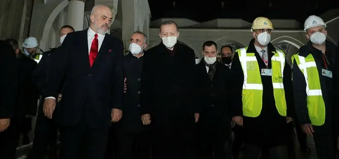 Başkan Recep Tayyip Erdoğan Arnavutluk’tan ayrıldı