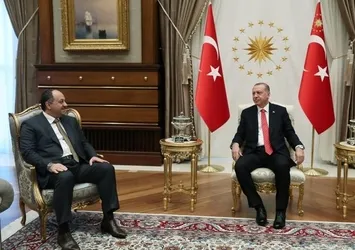 Başkan Erdoğan, Katarlı Bakanı kabul etti