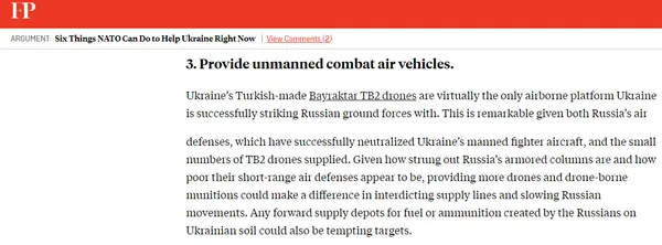 Foreign Policy'den NATO'ya Türk SİHA'ları için flaş çağrı! Rusya'nın ilerleyişini durdurmak için... - 4