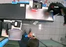 Başına turşu kavanozu yiyen hırsız