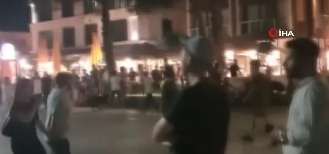 "Yan baktın" tartışması meydan savaşına döndü! Yer: Büyükçekmece