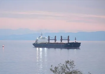 Tekirdağ'da kuru yük gemisi karaya oturdu