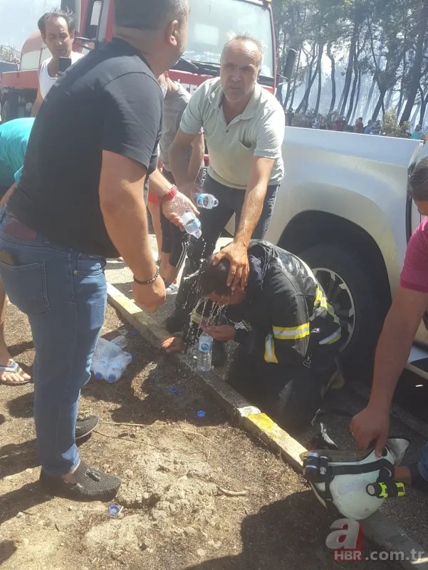 Son dakika: Antalya Manavgat'ta orman yangını! Alevler yerleşim yerlerine sıçradı 22