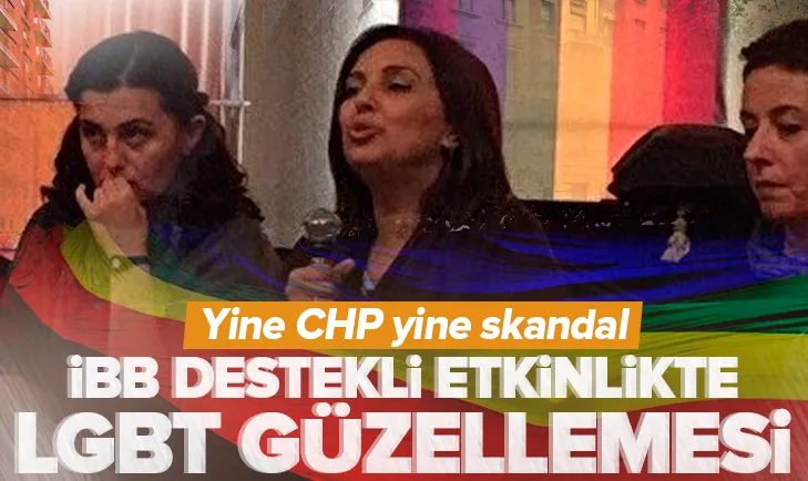 İBB etkinliğinde LGBT güzellemesi