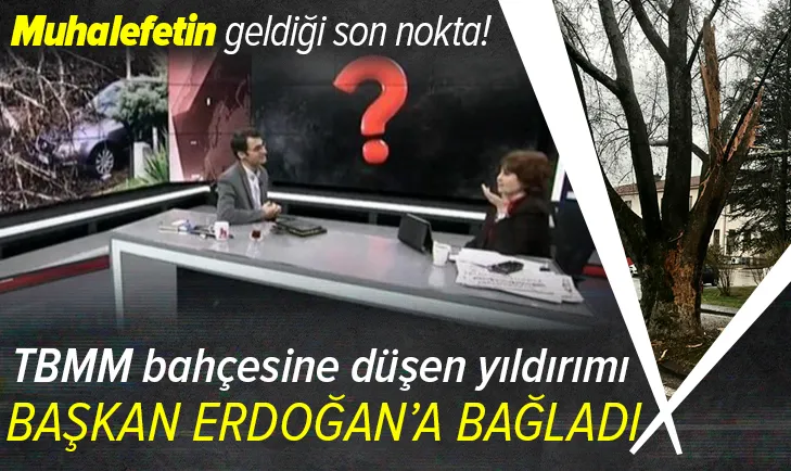 Yıldırım düşmesini Başkan Erdoğan'a bağladı