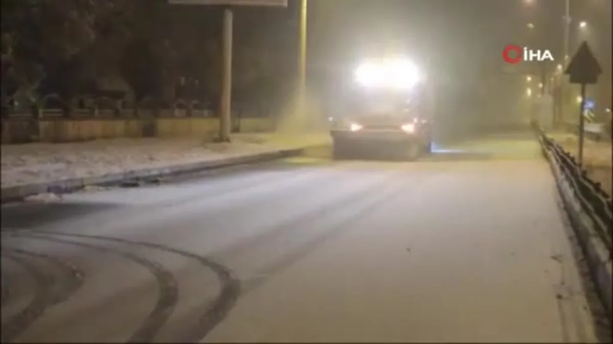 Aşkale’de bir günde dört mevsim yaşandı