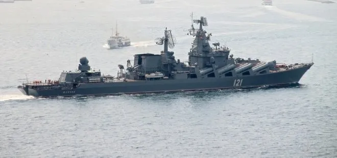 İngiliz basınından Moskova kruvazör gemisi hakkında flaş iddia! Patladı mı, patlatıldı mı?