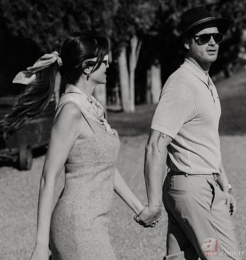 "Resmen film karesi gibi" Başak Dizer ve Kıvanç Tatlıtuğ'dan İtalya'da nostaljik pozlar 4