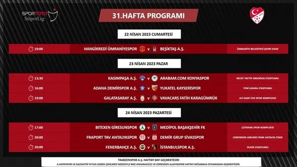 Son dakika | Derbi tarihleri belli oldu - 5