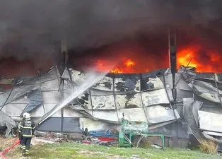 Aksaray’da feci olay! Atık yağ fabrikası cayır cayır yandı! Bölgede kırmızı alarm