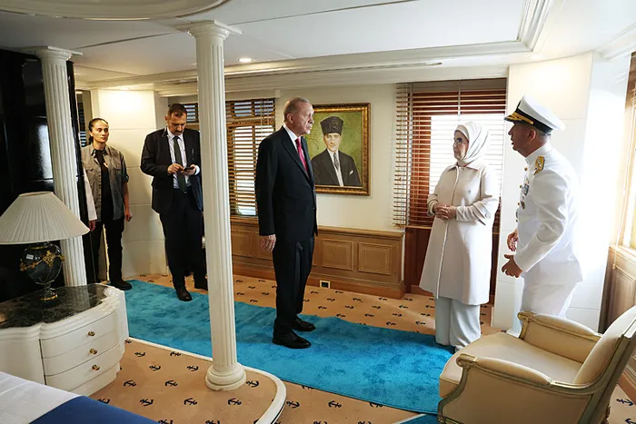 Başkan Erdoğan Savarona yatını ziyaret etti