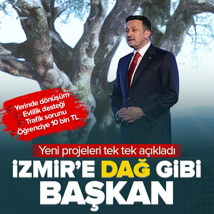 Hamza Dağ projelerini tek tek anlattı