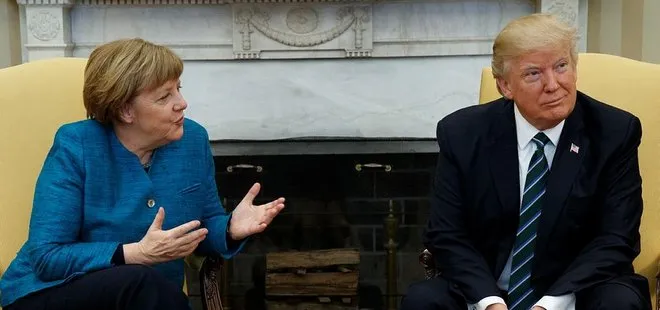 Trump, Merkel’in elini neden sıkmadı?