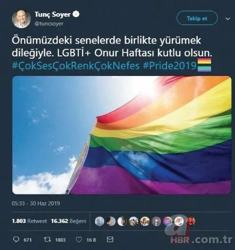 ABD'nin İstanbul konsolosluğunda LGBT rezaleti! Asılan dev paçavraya tepkiler peş peşe geldi