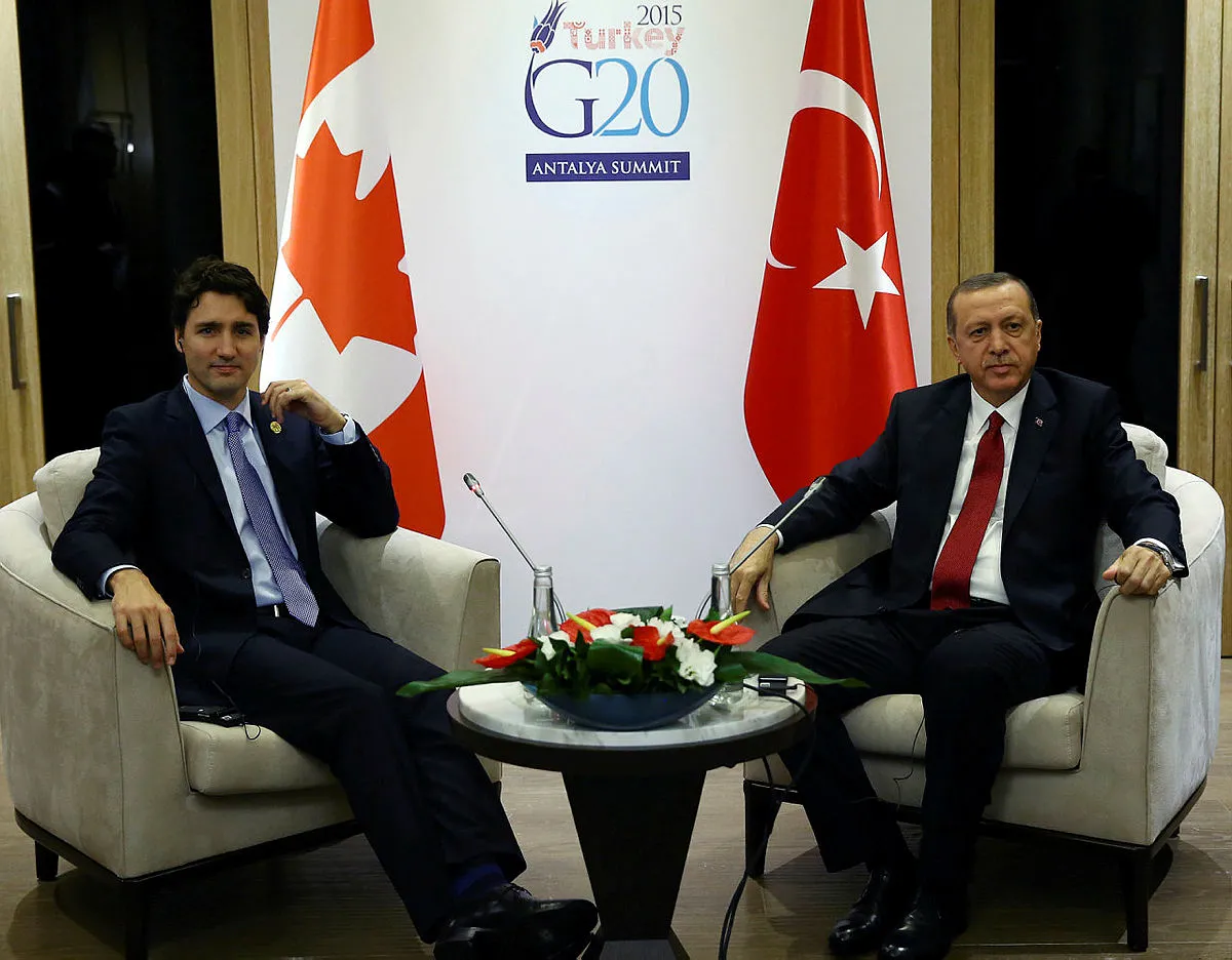 Başkan Erdoğan ile Trudeau arasında Cemal Kaşıkçı görüşmesi