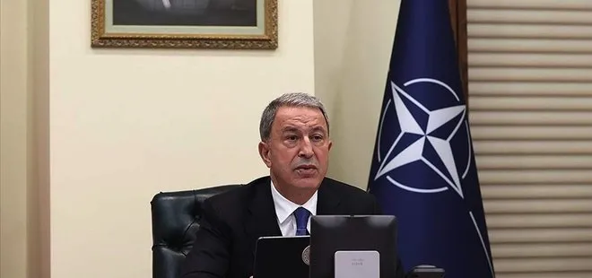 NATO toplantısı sonrası Milli Savunma Bakanı Akar’dan flaş açıklamalar