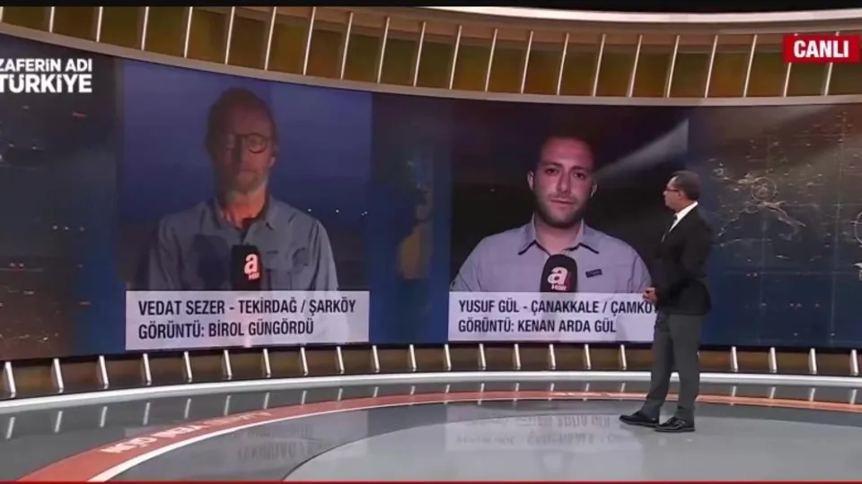 Tekirdağ’daki yangın Çanakkale’de sınırında