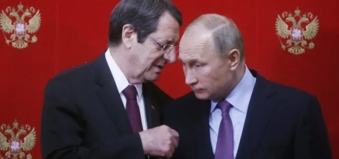 Köşeye sıkışan Kıbrıs Rum yönetiminin Cumhurbaşkanı Anastasiadis Putin’den Türkiye’ye karşı yardım istedi