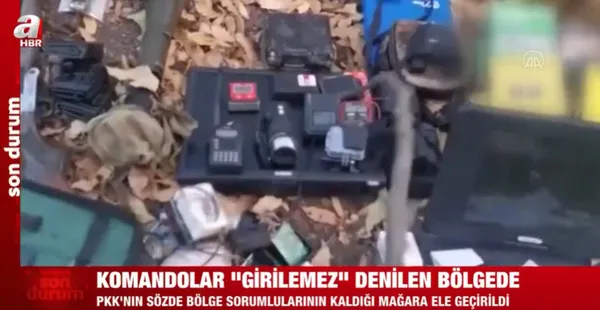 Son dakika: Irak'ın kuzeyinde PKK inlerine girildi! Türk komandosu "girilemez" denilen yerde - 3