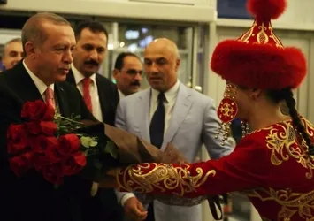 Cumhurbaşkanı Erdoğan Kazakistan’da