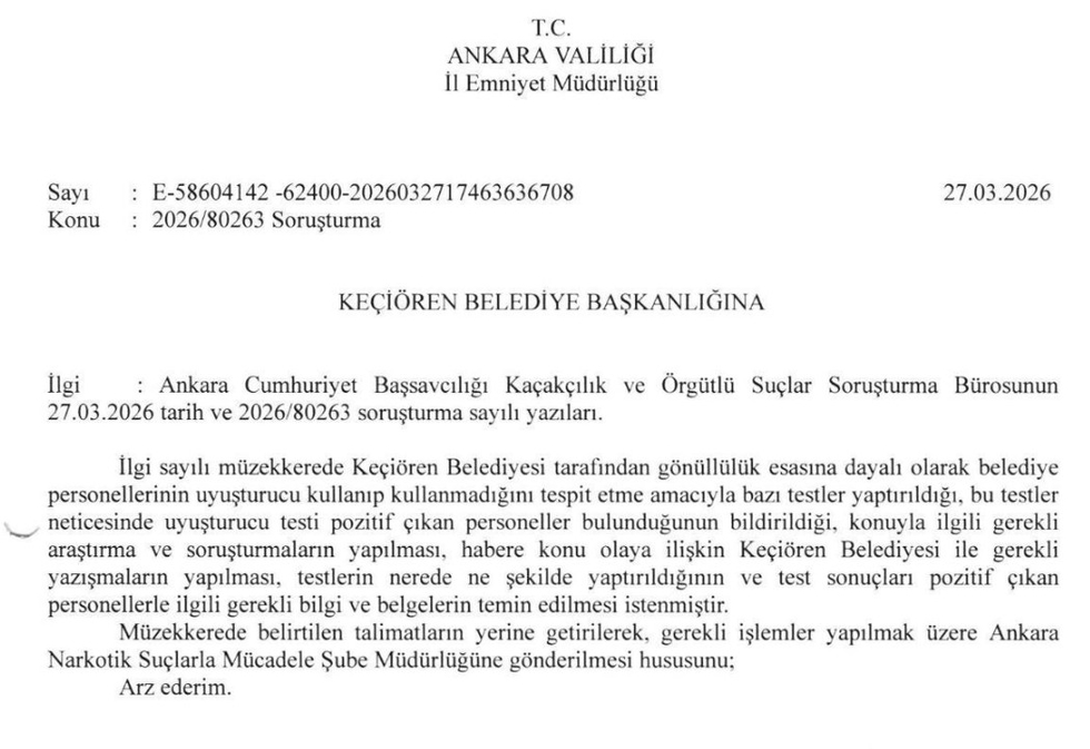 kecioren-belediyesinde-uyusturucu-soku-171-personelin-testi-pozitif-cikti-ankara-cumhuriyet-bassavciligi-harek-1788345792173.jpeg Keçiören Belediyesi'nde uyuşturucu şoku! 171 personelin testi "pozitif" çıktı... Ankara Cumhuriyet Başsavcılığı harekete geçti - 1