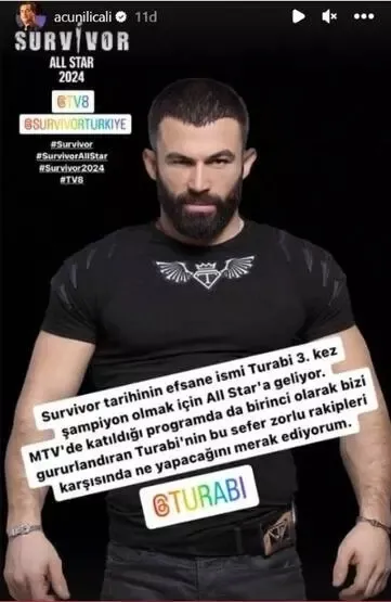 Acun Ilıcalı açıkladı! Turabi Survivor All Star’da var mı, olacak mı? Turabi Çamkıran kimdir, Survivor’a mı katılacak?