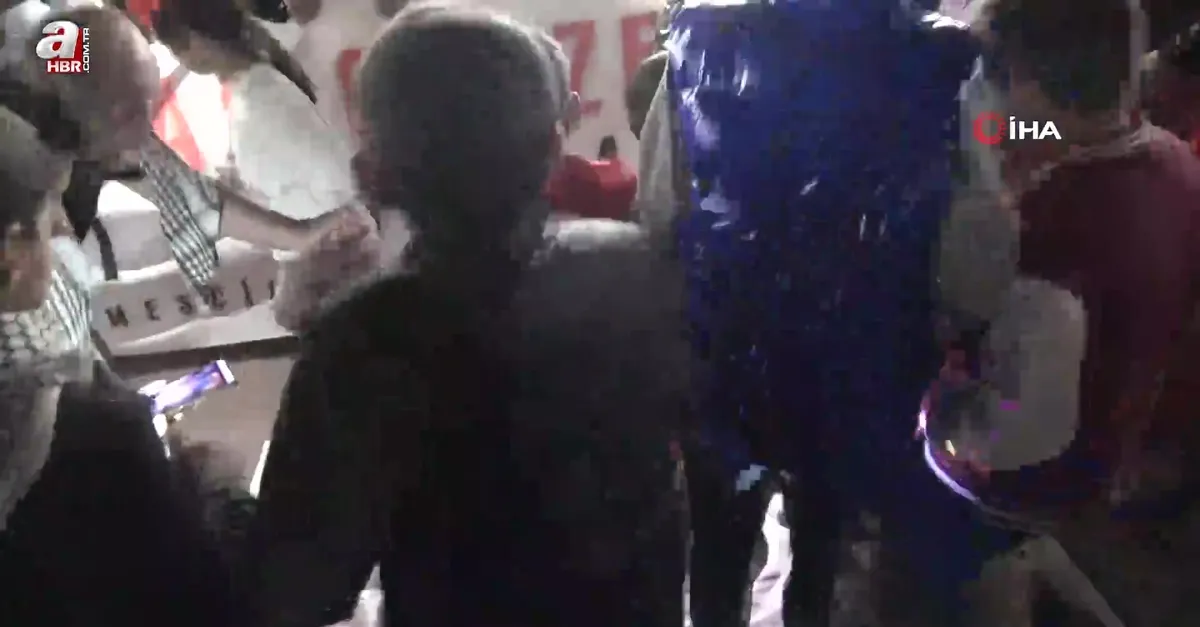 Muş’ta binlerce kişi İsrail’i protesto etti