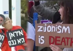 Katil Bibi'ye Tel Aviv sokaklarında ağır tokat: "Siyonizm ölümdür"