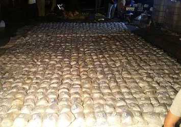 Kolombiya'da 12 ton kokain ele geçirildi