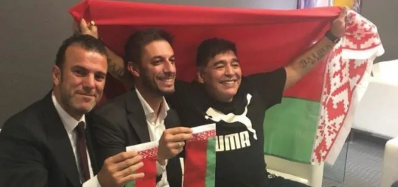 Diego Armando Maradona hem başkan hem teknik direktör oldu