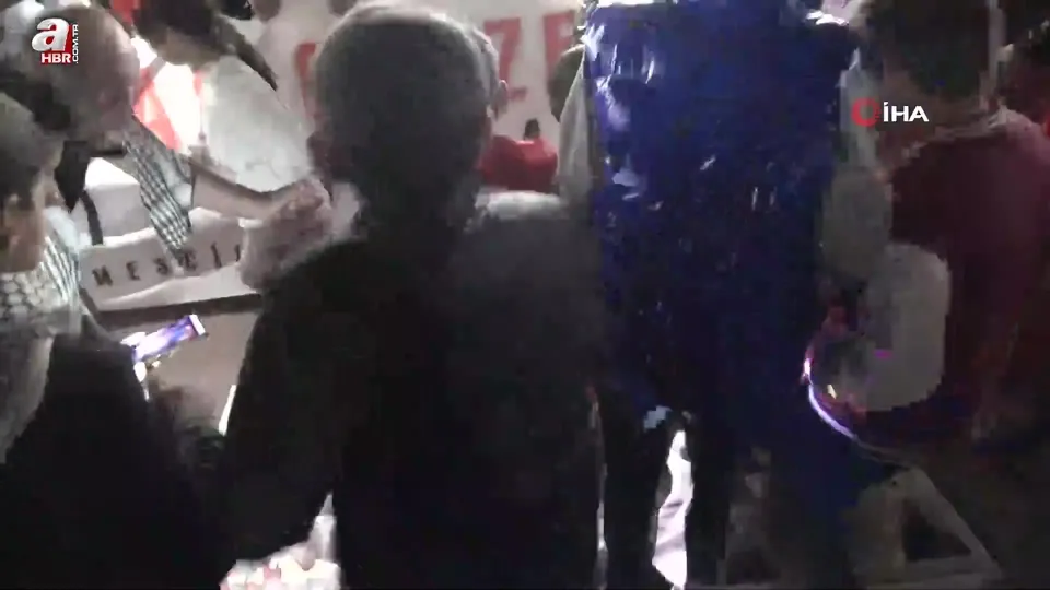 Muş’ta binlerce kişi İsrail’i protesto etti