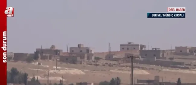 Terör mevzilerini görüntüleyen A Haber ekiplerine ateş açıldı