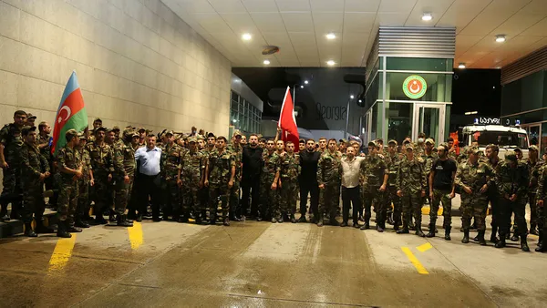 Azerbaycan’dan 2. yangın söndürme ekibi geldi