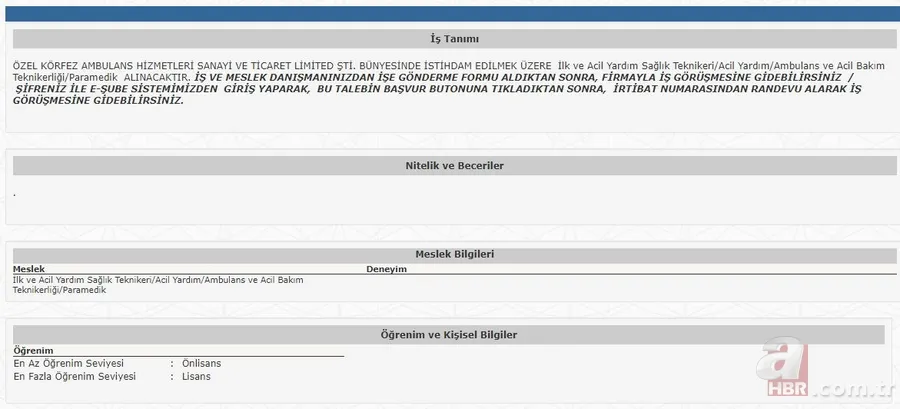 İŞKUR hastaneleri açıkladı! 14 farklı ilde lise mezunu personel alımı başvuruları başladı! İşte alım yapacak kurumların listesi… 14