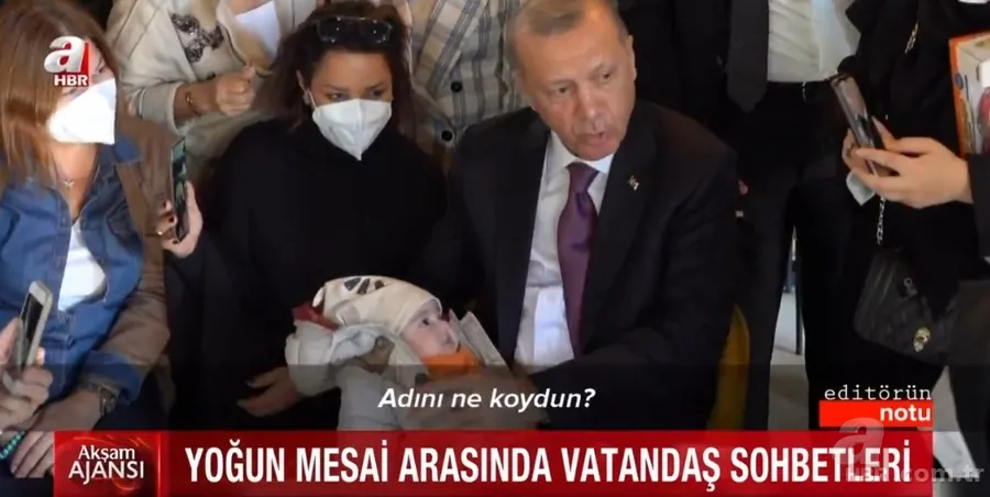 Başkan Erdoğan'ın vatandaşlarla renkli anları: Gittiği her yerde yoğun ilgiyle karşılandı 8