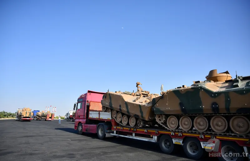 Son dakika: S-400 teslimatının ardından Suriye sınırında dikkat çeken sevkiyat 22
