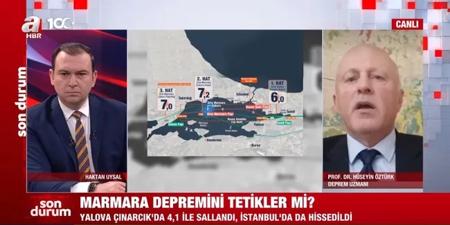 Büyük Marmara depremi için uzmanlar uyarıyor! Fay hatlarının enerjisi dolmuş durumda